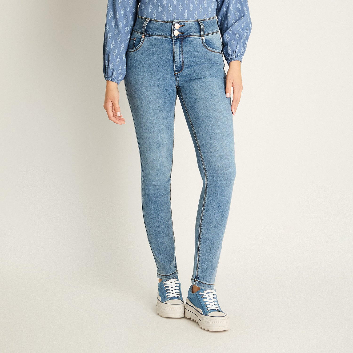 Jeans Celeste Slim