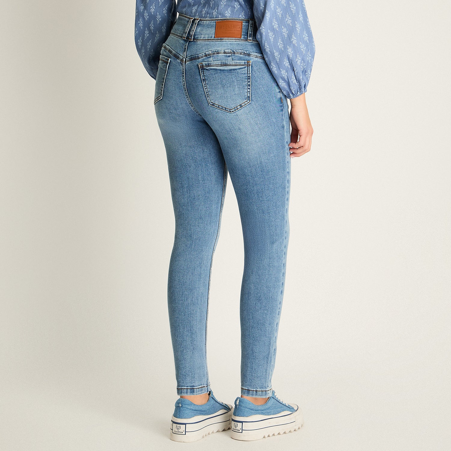 Jeans Celeste Slim