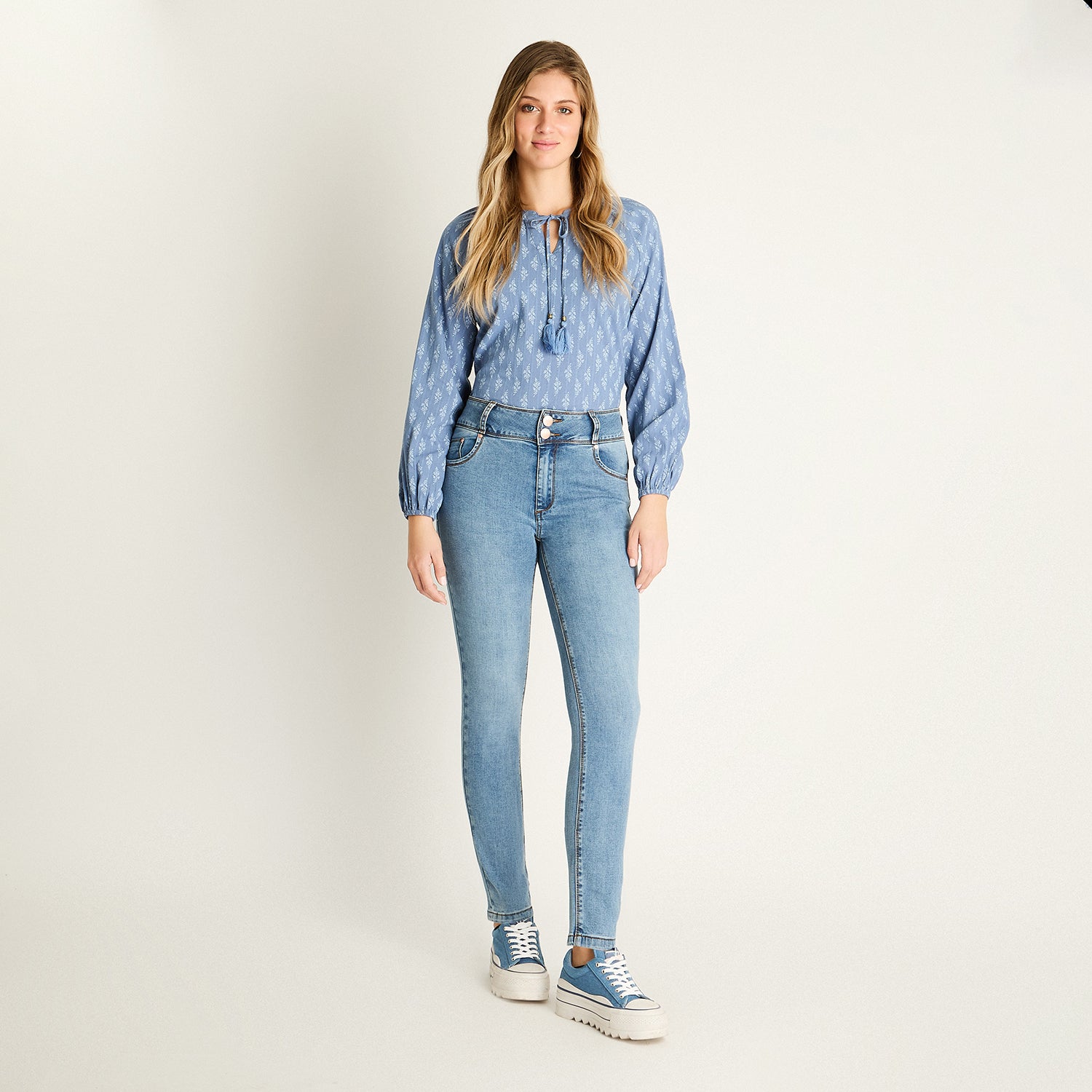 Jeans Celeste Slim