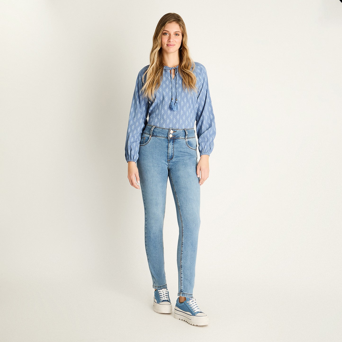 Jeans Celeste Slim