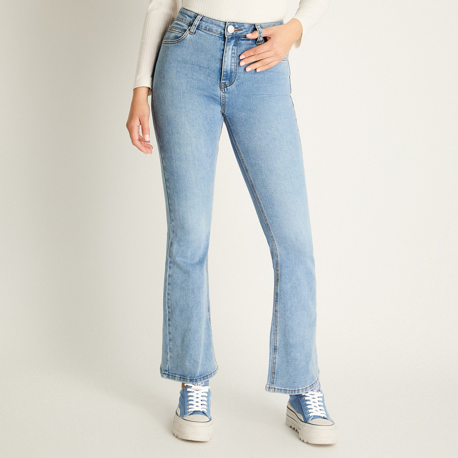 Jeans Celeste Flare