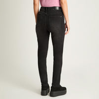 Jeans Skinny Negro Acuarela