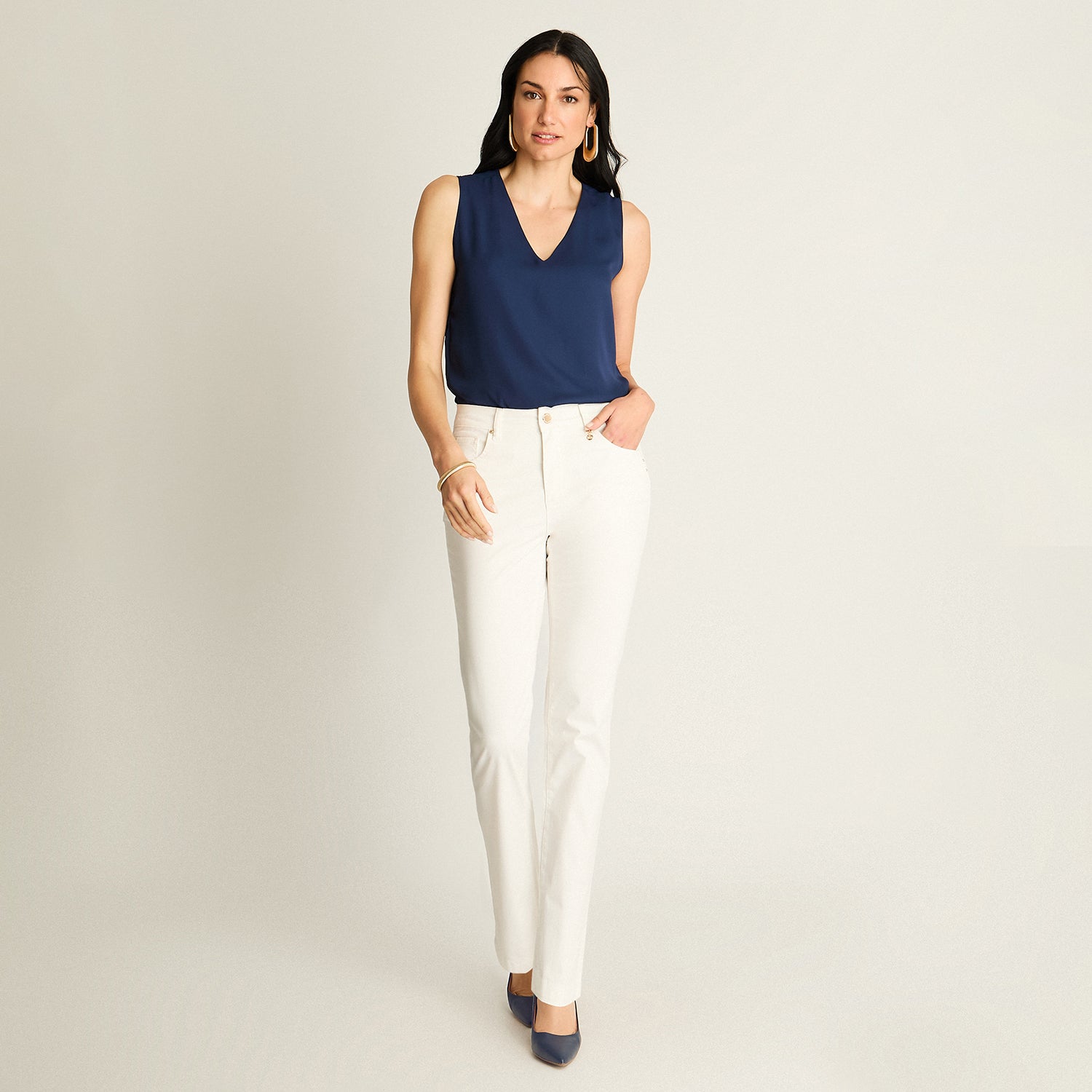Jeans Crudo Corte Slim