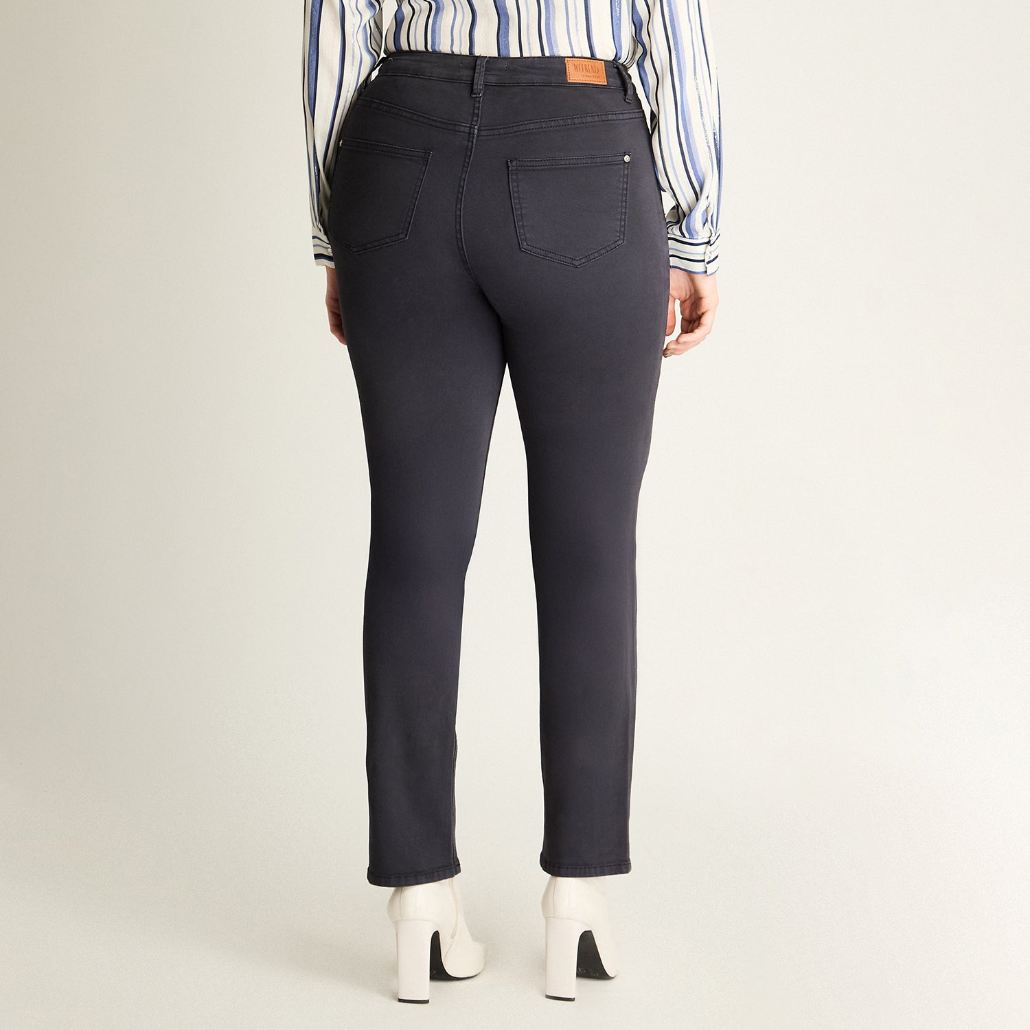 Jeans Azul Recto 5 Bolsillos