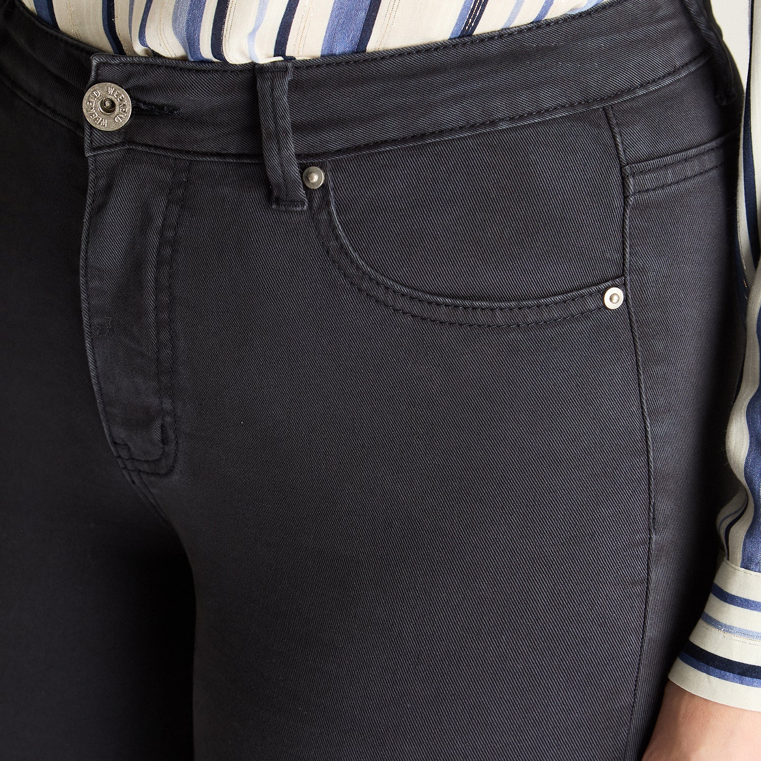 Jeans Azul Recto 5 Bolsillos