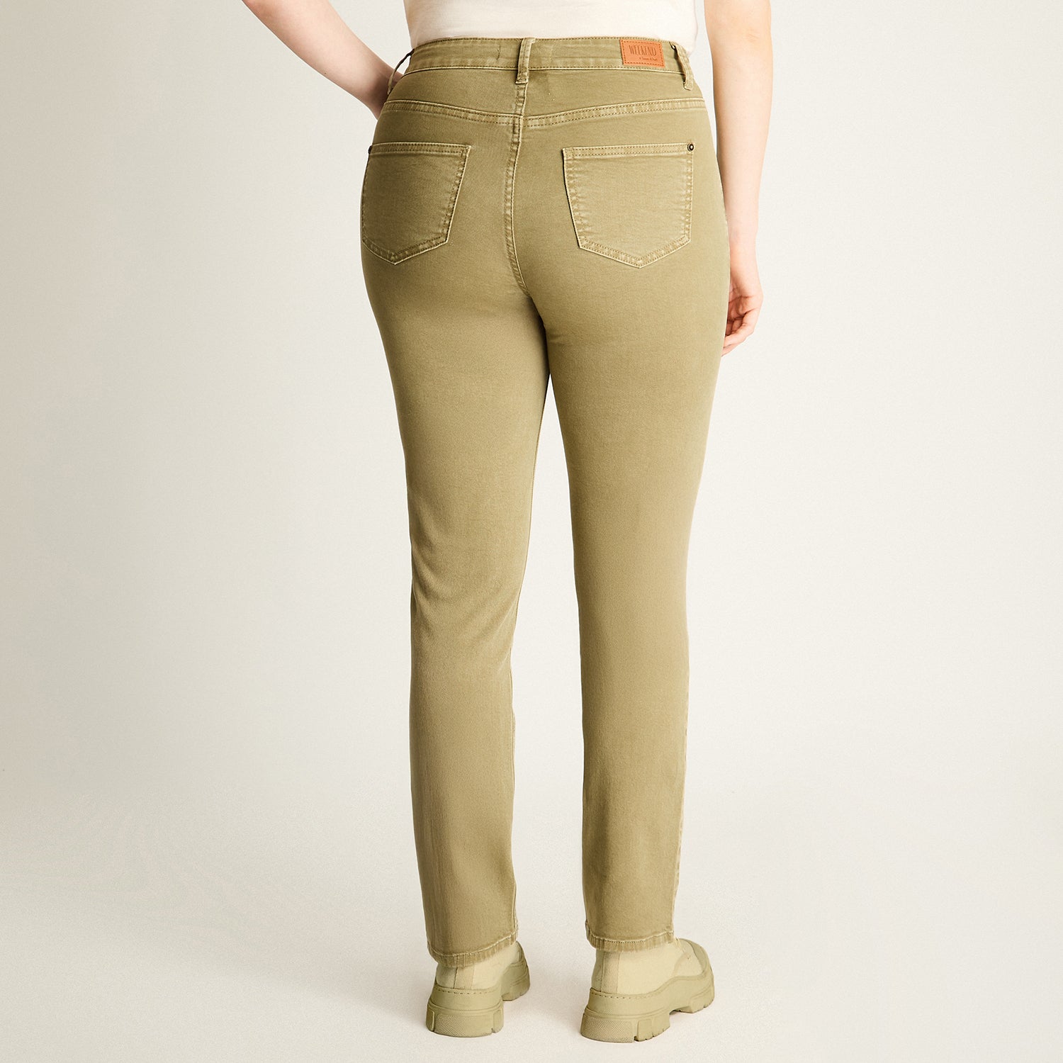Jeans Verde Recto