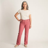 Jeans Terracota Recto en modelo adulta