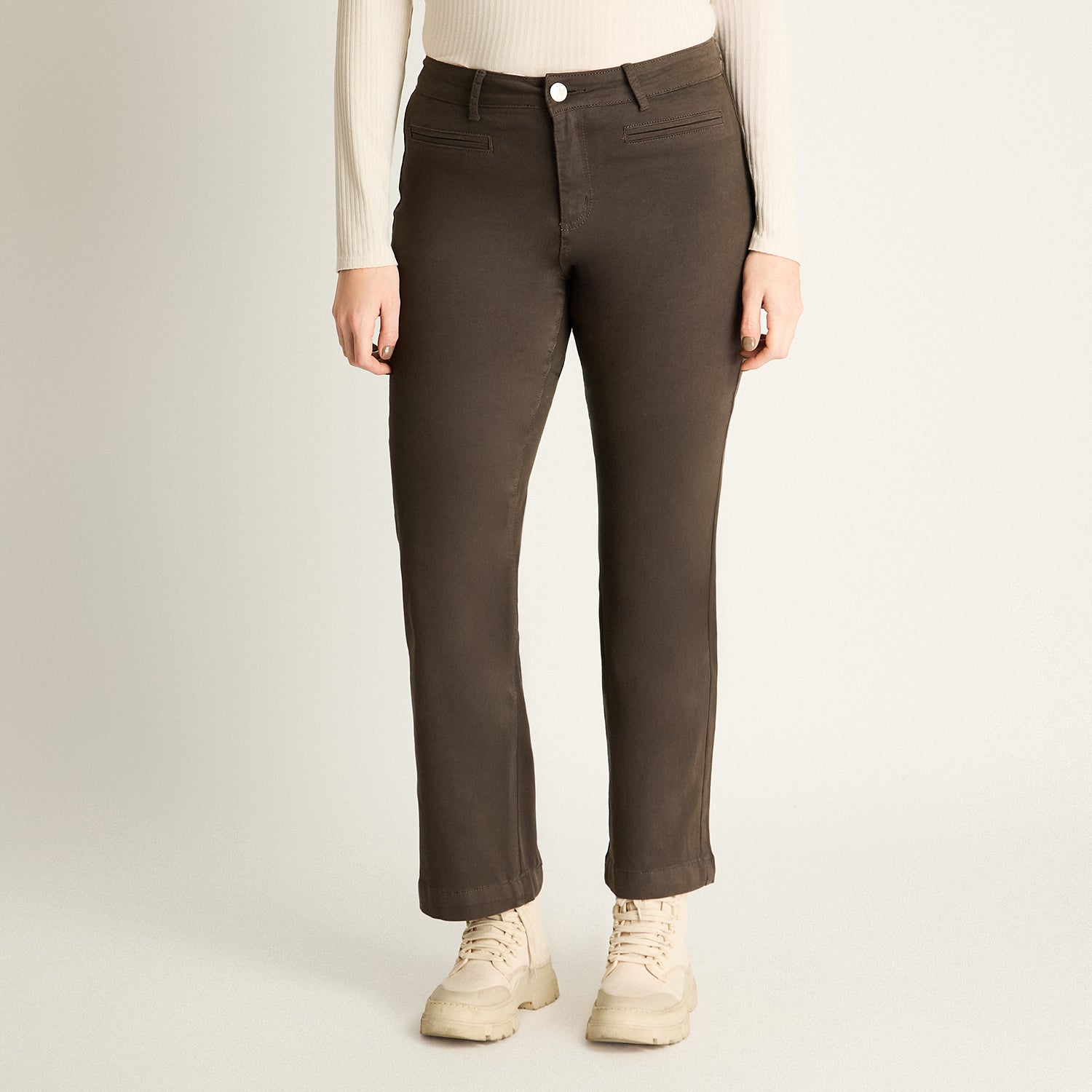 Jeans Recto Gris Oscuro