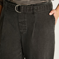 Jeans Cargo Gris Oscuro