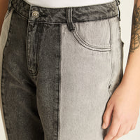 Jeans Gris Corte Slim