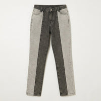 Jeans Gris Corte Slim en plano