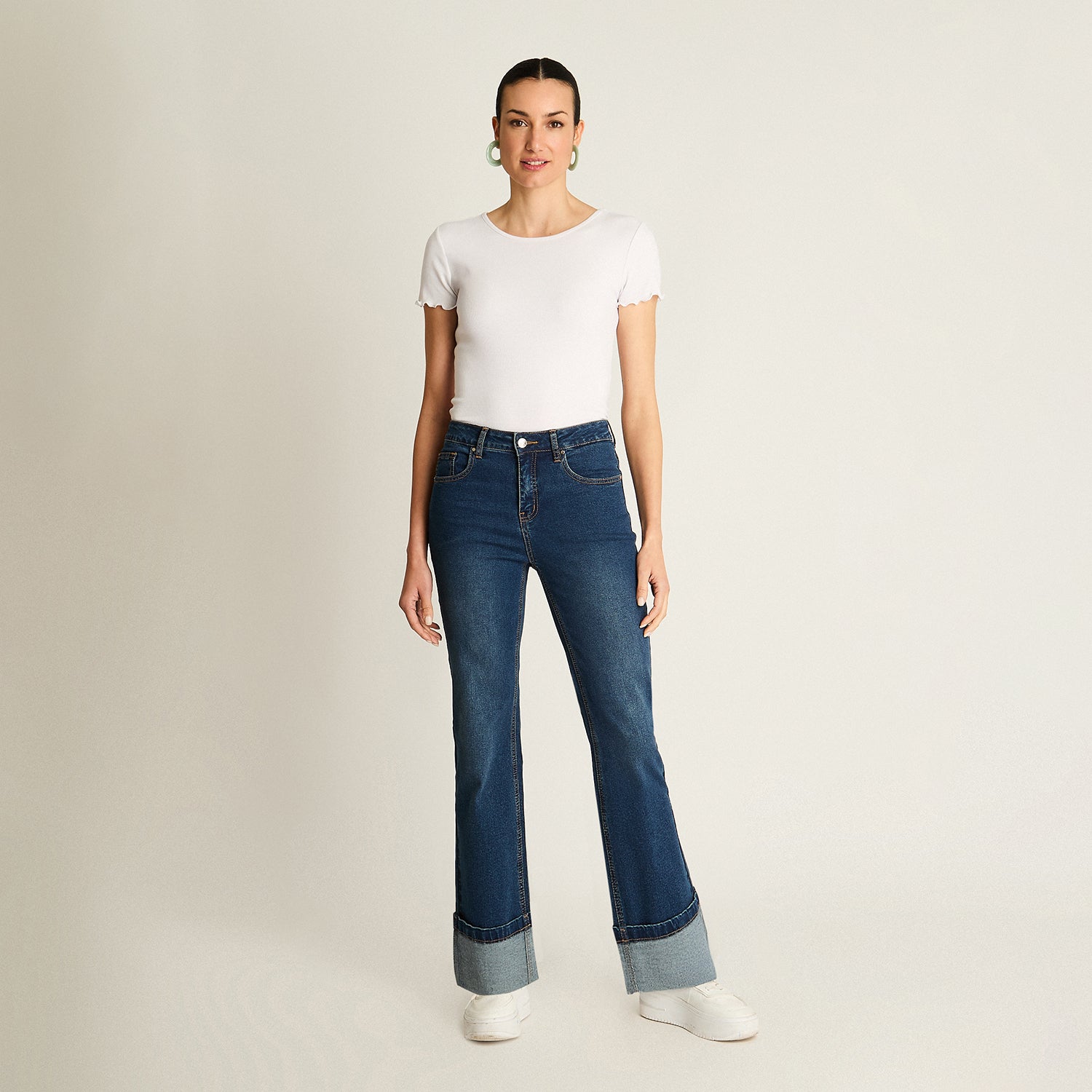 Jeans Azul Claro Recto
