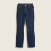 Jeans Azul Corte Semi Flare en plano