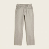 Jeans Gris Mom Con Ruedo en plano