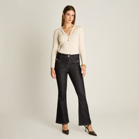 Jeans Dark Blue Elasticidad Nula Sin Forro Calce Normal Tela Denim