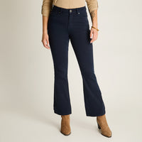 Jeans Azul Elasticidad Baja Sin Forro Calce Ajustado Tela Denim