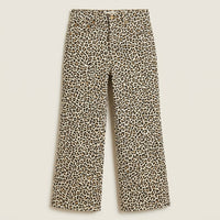 Jeans Culotte un Botón Camel en plano
