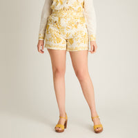 Bermuda Crudo Corto No Elasticado Calce Normal