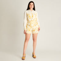 Bermuda Crudo Corto No Elasticado Calce Normal