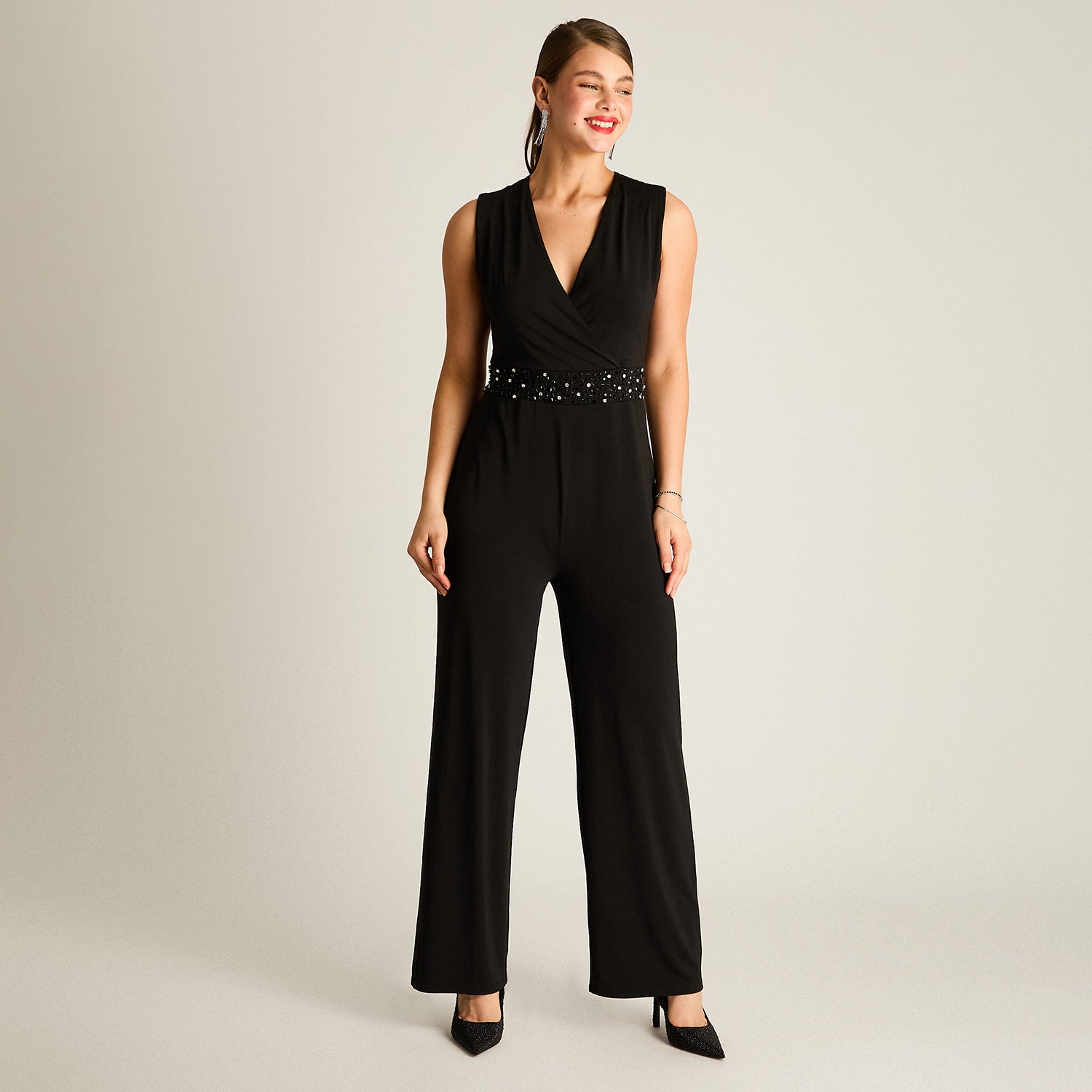 Enterito Sin Mangas Negro