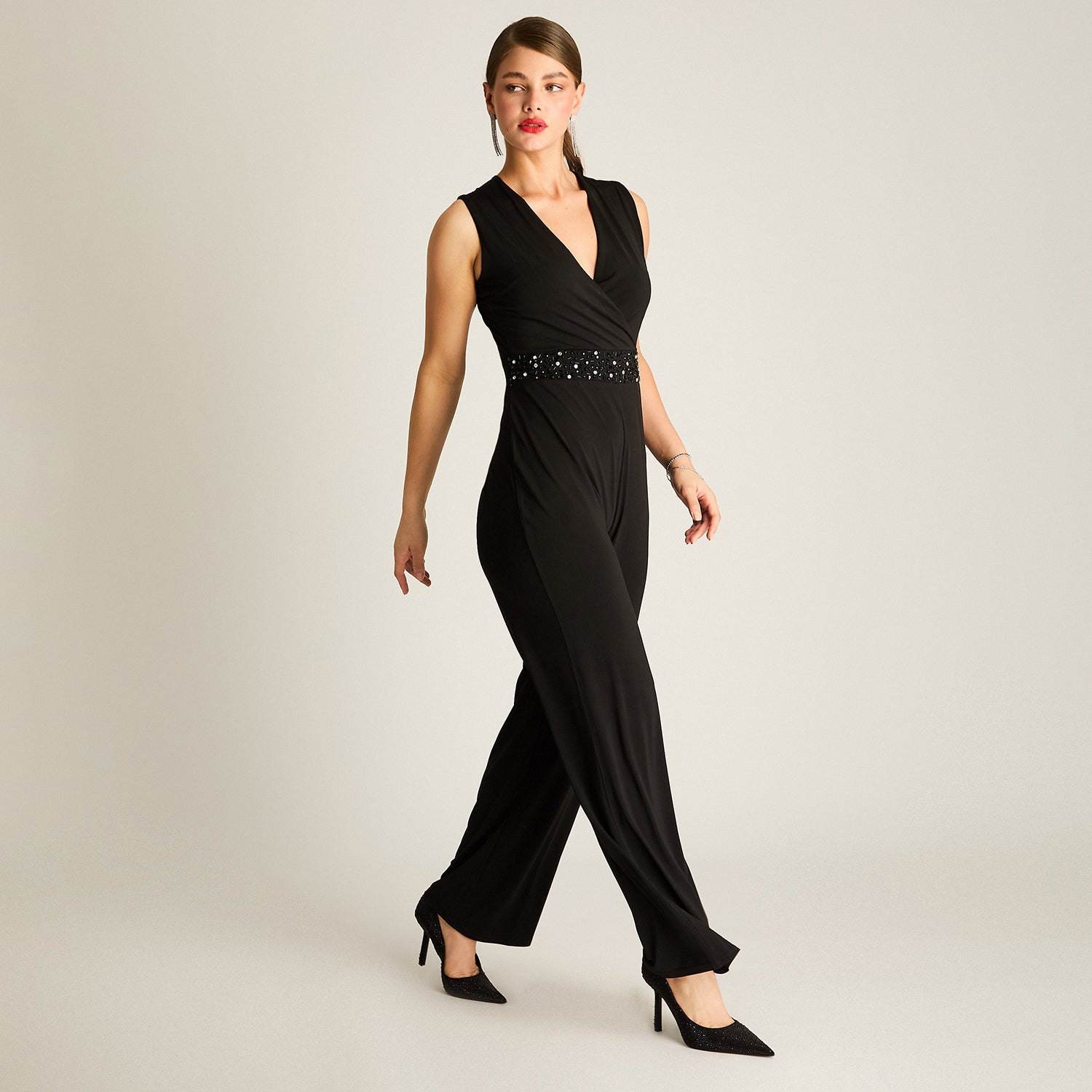 Enterito Sin Mangas Negro