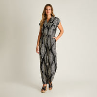 Enterito Negro Wide leg No Elasticado Calce Normal