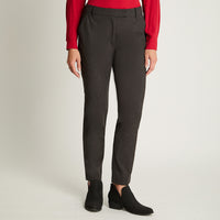 Pantalón Slim Print Negro Curvi