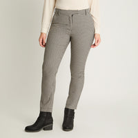 Pantalón Slim Print Crudo Curvi