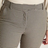 Pantalón Slim Print Crudo Curvi