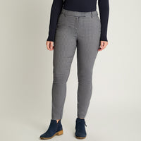 Pantalón Slim Print Azul Curvi