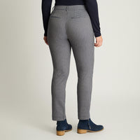 Pantalón Slim Print Azul Curvi