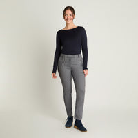 Pantalón Slim Print Azul Curvi
