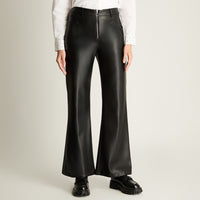 Pantalón Wide Leg Bolsillos Y Cierre Metalico Negro