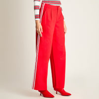 Pantalón Cinta Costado Rojo