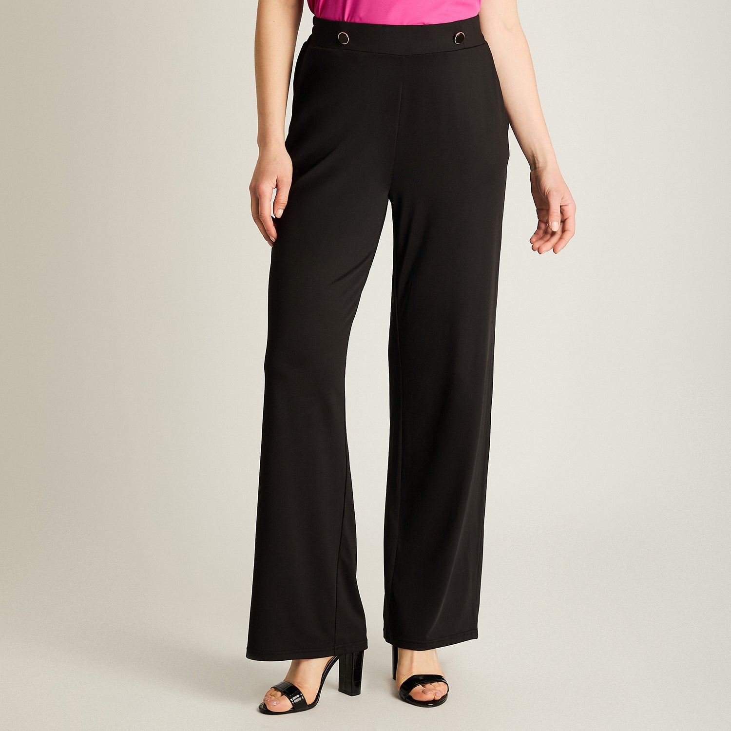 Pantalón Palazzo Casual Negro