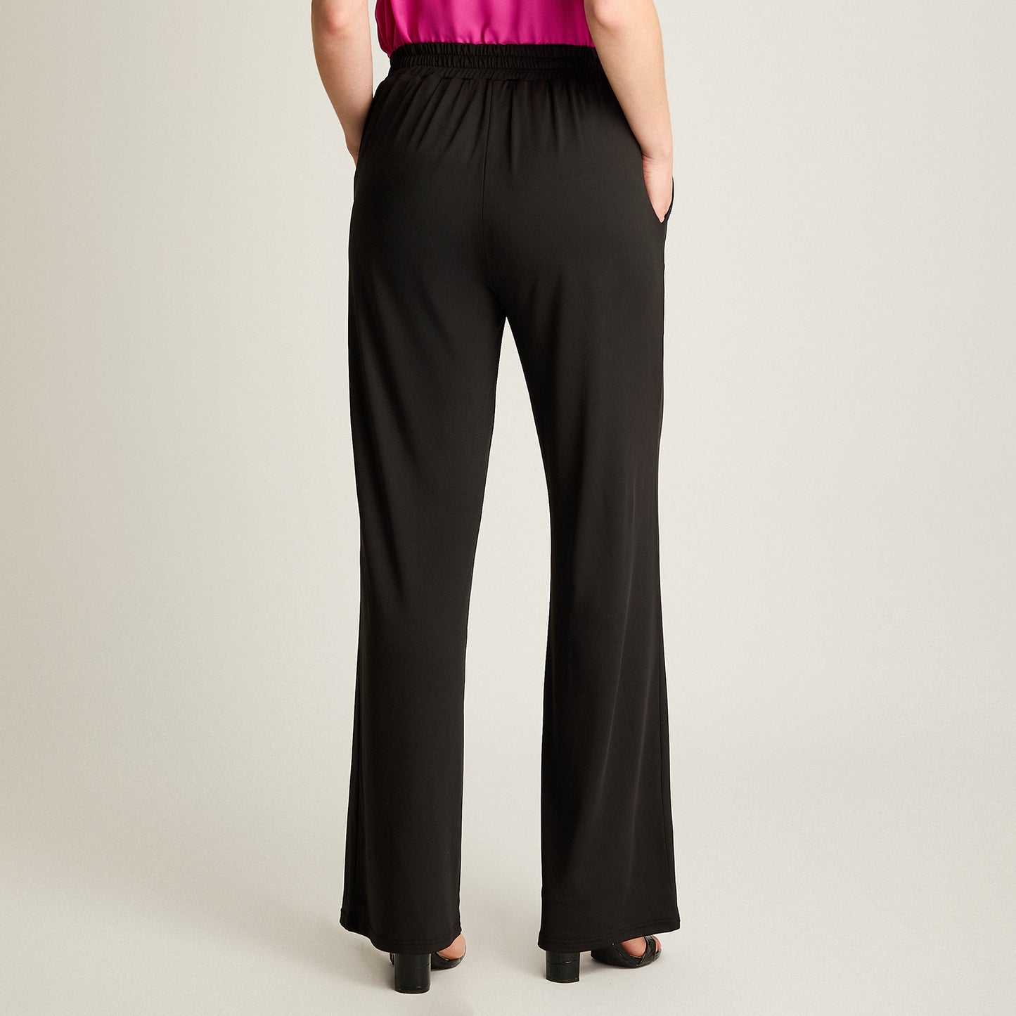Pantalón Palazzo Casual Negro