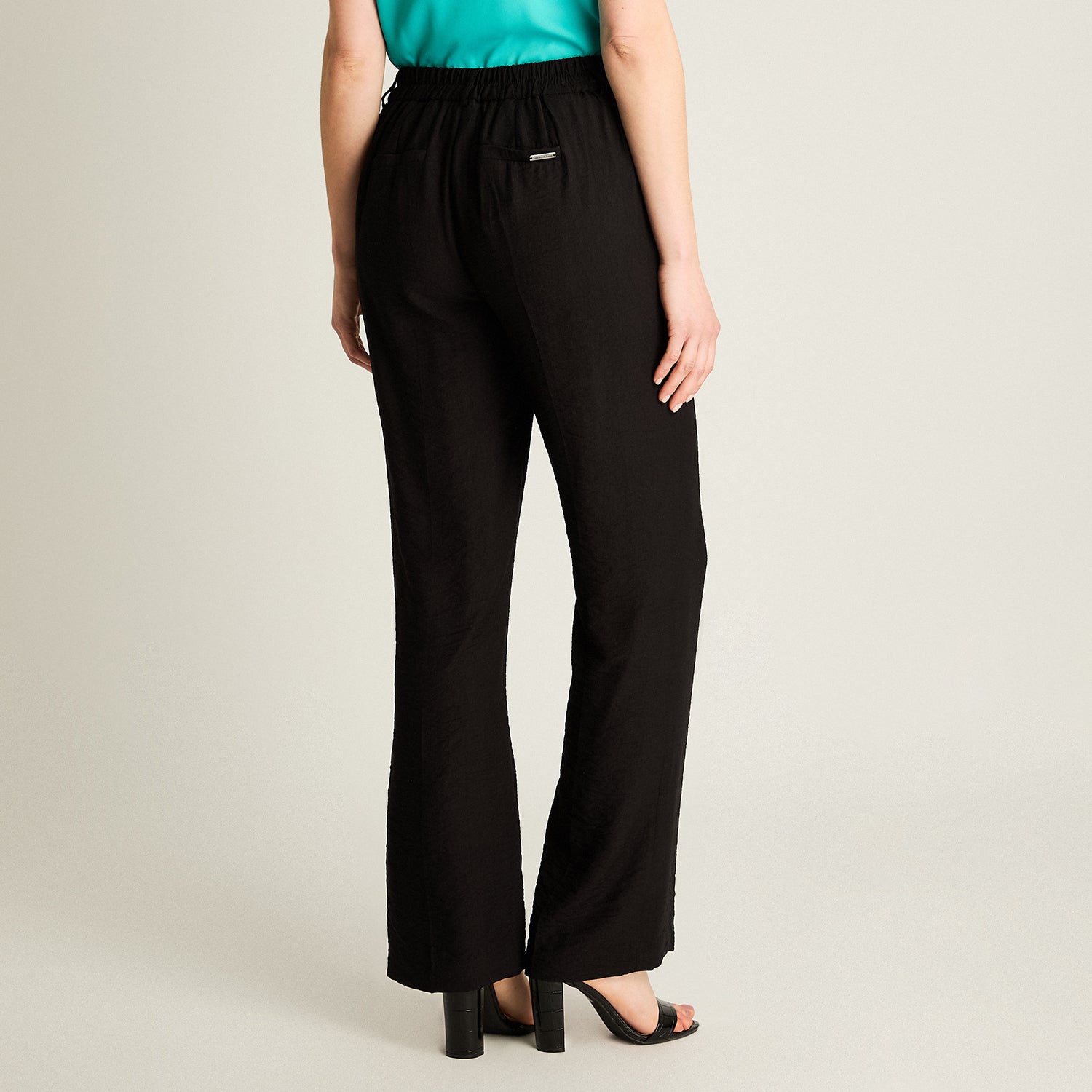 Pantalón Sport Negro Recto