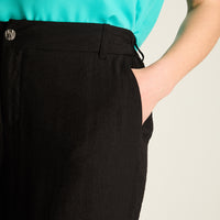 Pantalón Sport Negro Recto