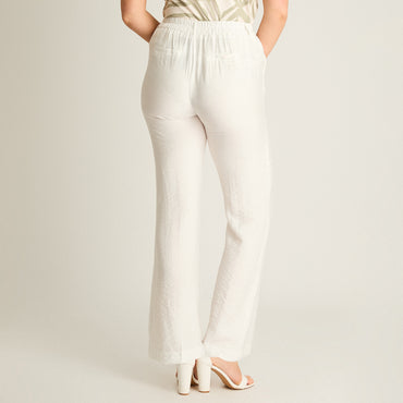 Pantalón Sport Recto Crudo