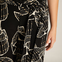 Pantalon Sport Crudo Palazzo No Elasticado Calce Normal