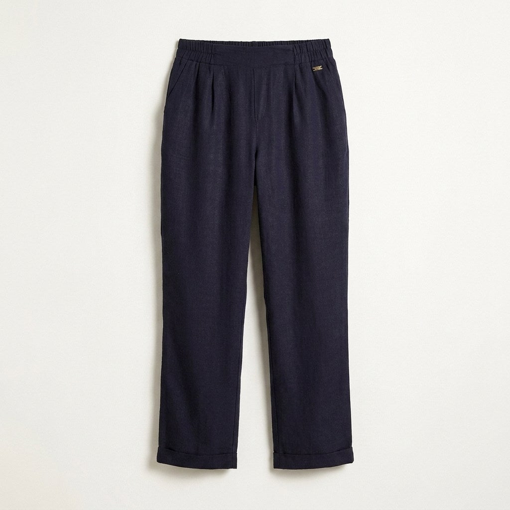 Pantalón Sport Azul Recto No Elasticado Calce Normal en plano