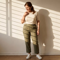 Pantalón Sport Verde Recto No Elasticado Calce Normal lifestyle