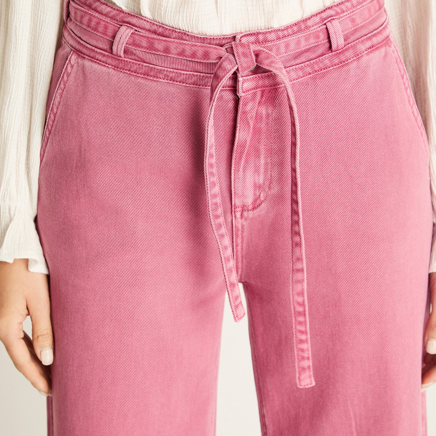 Pantalon Palazzo Lyocell Lila