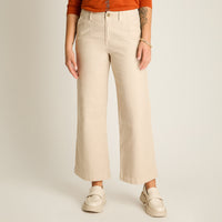 Pantalon Sport Crudo Elasticidad 0 Sin Forro Calce Holgado Tela Plano