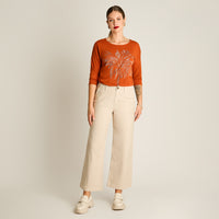 Pantalon Sport Crudo Elasticidad 0 Sin Forro Calce Holgado Tela Plano