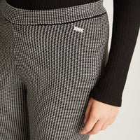 Pantalon Sport Gris Elasticidad Media Sin Forro Calce Normal Tela Tejido