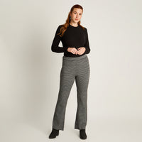Pantalon Sport Gris Elasticidad Media Sin Forro Calce Normal Tela Tejido