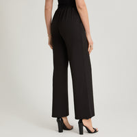 Pantalón Sport Palazzo Polyspandex Negro