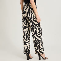 Pantalón Sport Palazzo Polyspandex Crudo