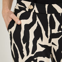 Pantalón Sport Palazzo Polyspandex Crudo